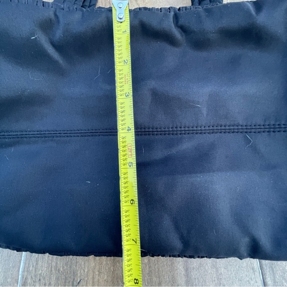 Victoria’s Secret Ruched Black Weekend Lined Tote - Picture 7 of 8